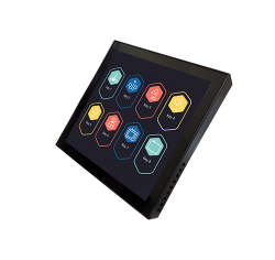 4寸液晶面板 dali控制面板 86盒 多功能